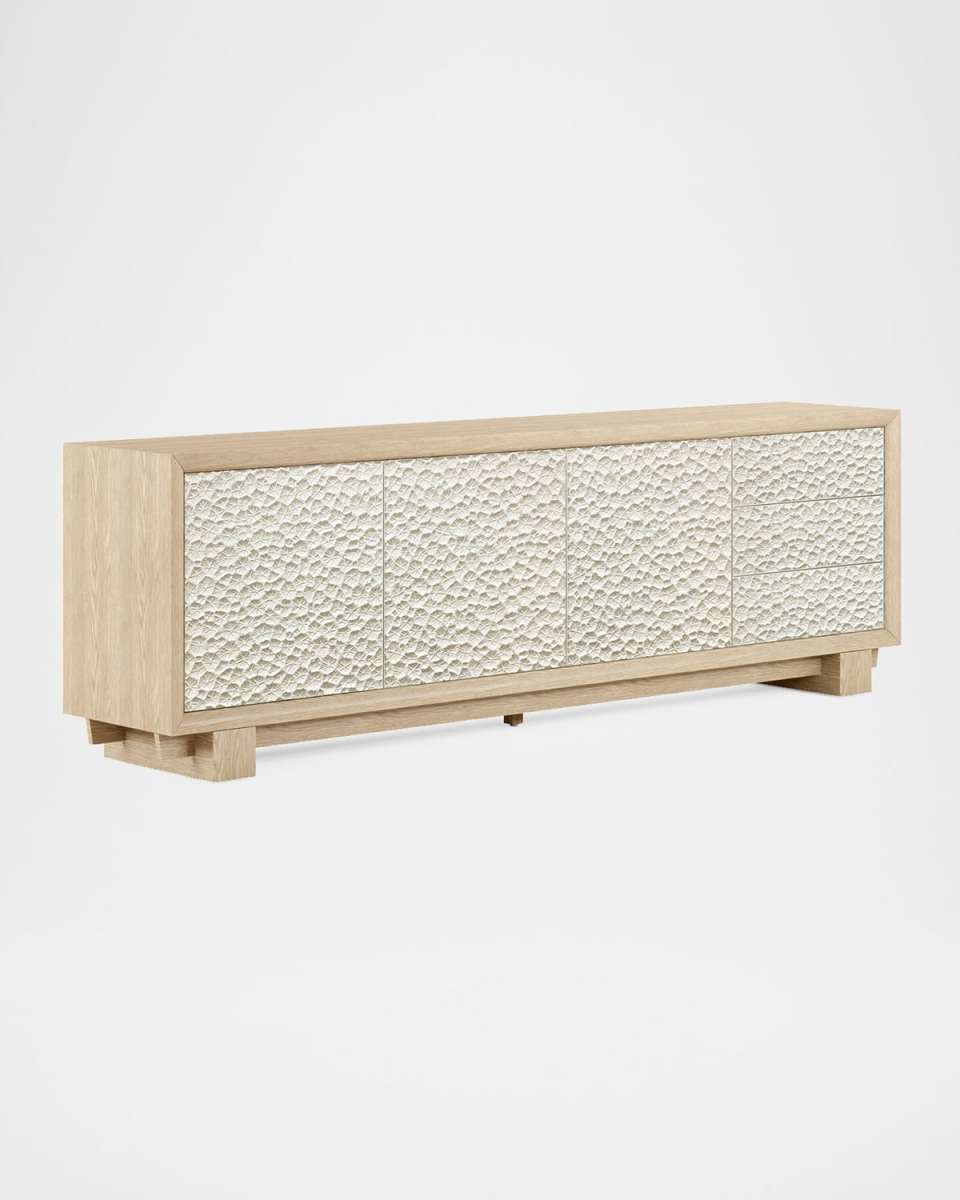 Water Pelagic Cast Metal Entertainment Console